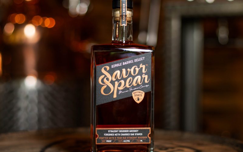 Savor Spear Single Barrel Select on barrel in TR-1